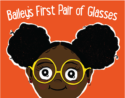 Bailey's First Pair of Glasses Book Illustration