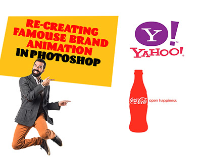 Famous brand logo animation recreate photoshop tuts