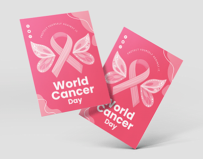 Cancer Day Flyer | Design By The Raihan Riad