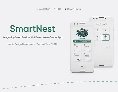 SmartNest - Smart home control app