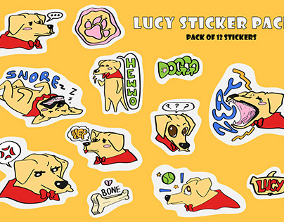 LUCY Sticker Pack