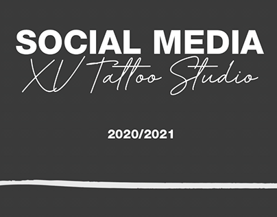 • XV Tattoo Studio 2020/2021 •