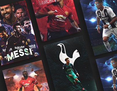 Soccer Posters - Photoshop
