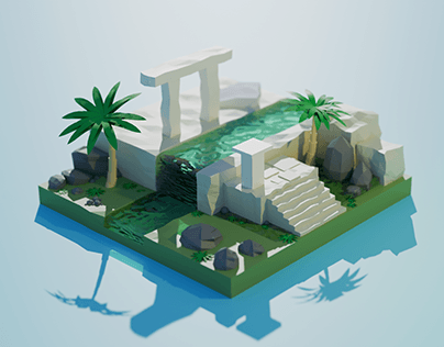 Ruinas Tropicales 3d