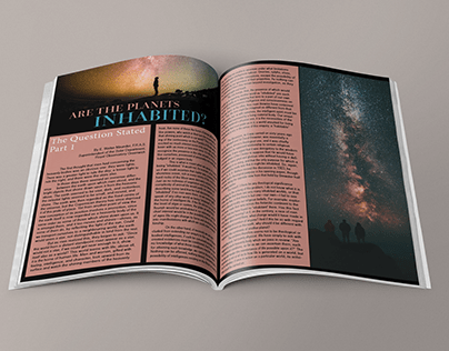 Are the Planets Inhabited? Magazine Spread