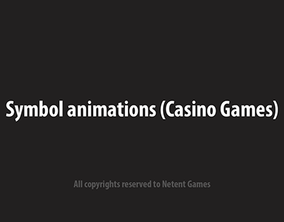 Symbol animation (Slot Games)