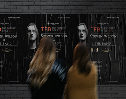 Steven Wilson & The Band, TFB Tour Poster