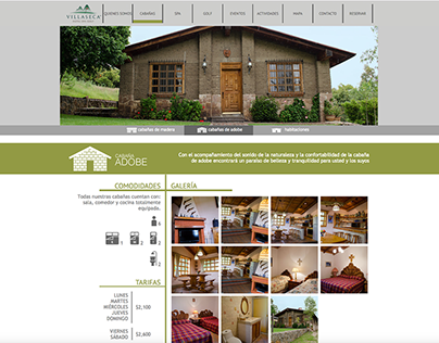 Sitio Web y Mapa 3D para Villaseca -Hotel, Spa & Golf-
