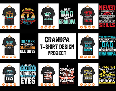 Grandpa T-shirt Design