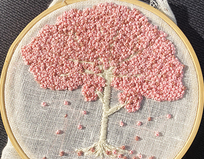 Cherry Blossom Embroidery