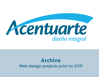 Archive: Websites prior to 2011