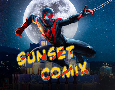 Sunset Comix Website