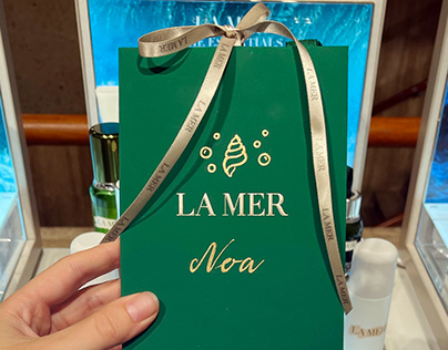 Packaging La Mer: personalized, illustration