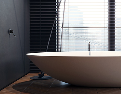visualization of bath in interior