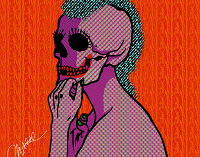 Madame Skull- Digital Drawing