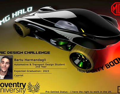 Saic Design Challenge 2022 - MG Halo Concept