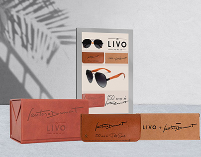 Linha comemorativa Santos Dumont - Livo Eyewear