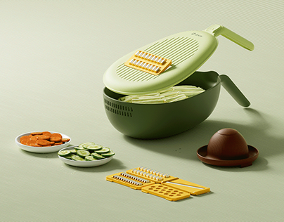Avocado Multi-function Vegetable Cutter [牛油果-切菜器]design