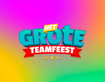 Logo & artwork 'Het Grote Teamfeest'