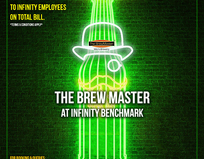 Advertisement design for The Brewmaster