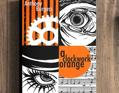"A Clockwork Orange" Book Cover