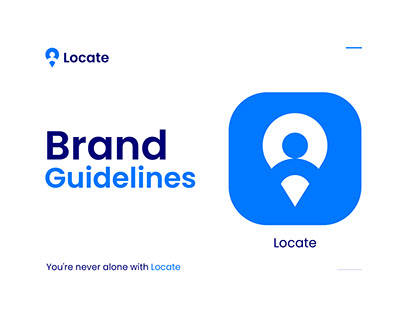 GPS logo design | Locate brand guidelines