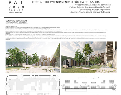 Project thumbnail - CONJUNTO DE VIVIENDAS