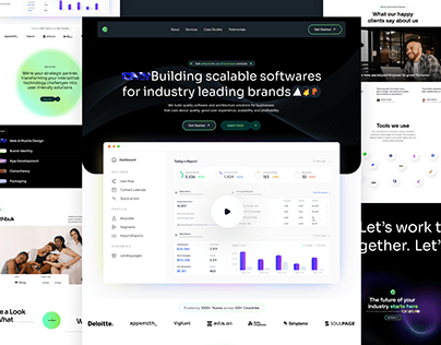 Touch Stack Technologies' Landing Page Transformation🚀