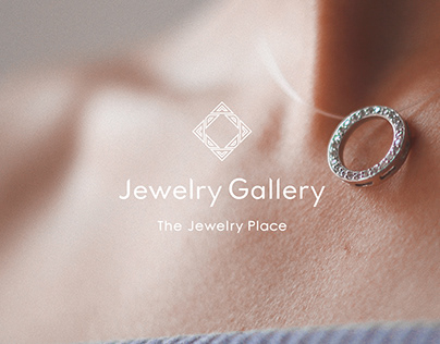 Logo for jewelry brand Jewelry Gallery.