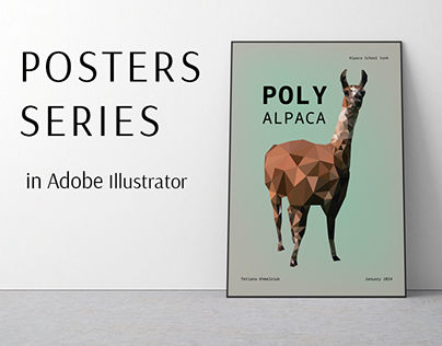 Posters series in adobe illustrator