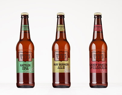 Beer labels and Mock up Design
