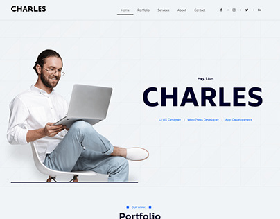 Porfolio Website ( WordPress)