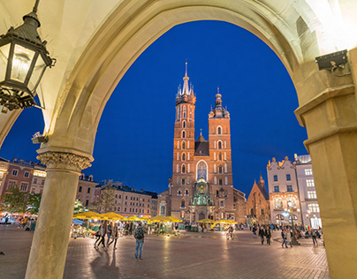 The Main Square in Krakow