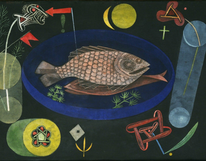 Paul Klee, Around the #Fish, 1926