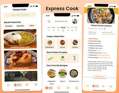 express cook ui ux journey