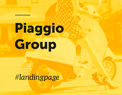 Piaggio Group (landing page)