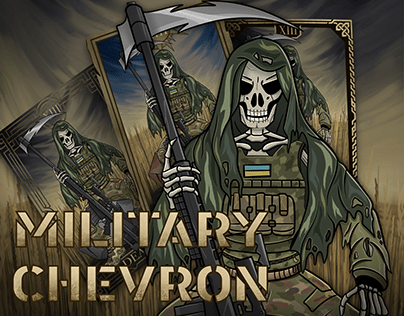 Military chevron 2D art