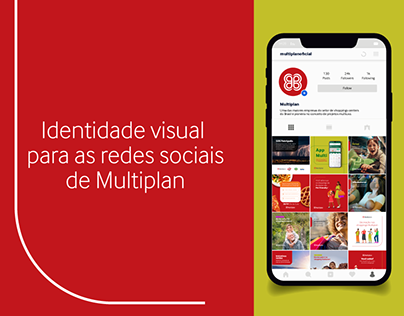 Identidade visual para as redes sociais | Multiplan
