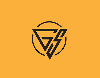 Letter GS Monogram Logo
