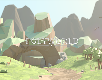 PolyWorld - Low Poly 3D Animation (Episode I)