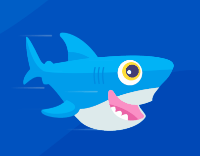 Sammy the Shark CSS Animation