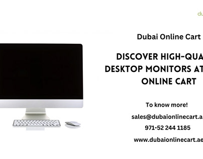 Explore the Best in Desktop Monitors: Dubai Online Cart