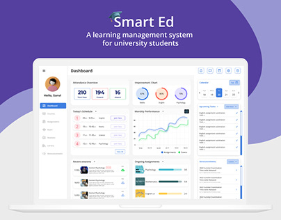 Student Dashboard (Learning Management System)