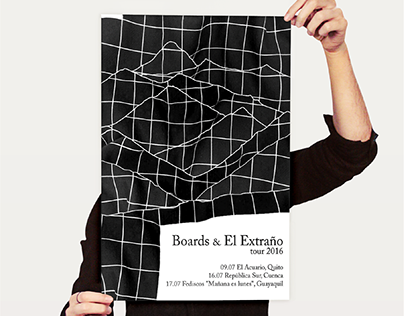 Poster: Boards & El Extraño, tour 2016