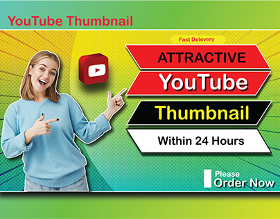 Excellent Youtube video Thumbnail design.