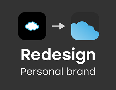 My personal brand redesign