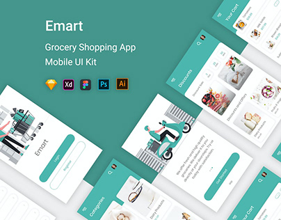 Emart - Grocery Shopping Store UI Kit