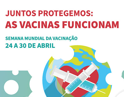 Cartaz - Semana Mundial da Vacinação 2019