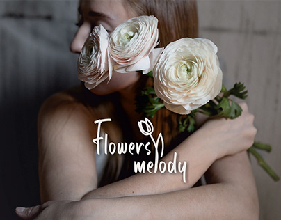 Фирменный стиль для бренда "Flowers melody"