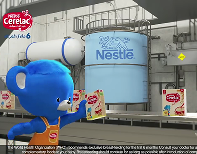 Nestle Cerelac Animated Commercial